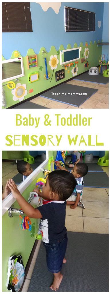 Baby and Toddler Sensory Wall - Teach Me Mommy