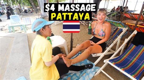 We Tried A 4 Intense Thai Massage In Pattaya Thailand Youtube