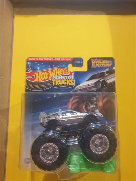 Hot Wheels MONSTER TRUCK BACK TO THE FUTURE TIME MACHINE Neu Und Originalverpackt In Oftringen