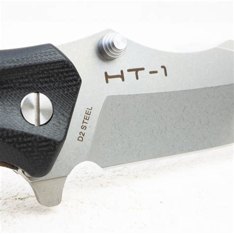 Нож Mr.Blade HT-1, D2 Tool Steel, G10 Black, MB046-SW арт. MB046-SW ...