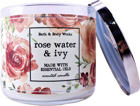 Amazon White Barn Bbw Rose Water Ivy Wick Candle Roses Home