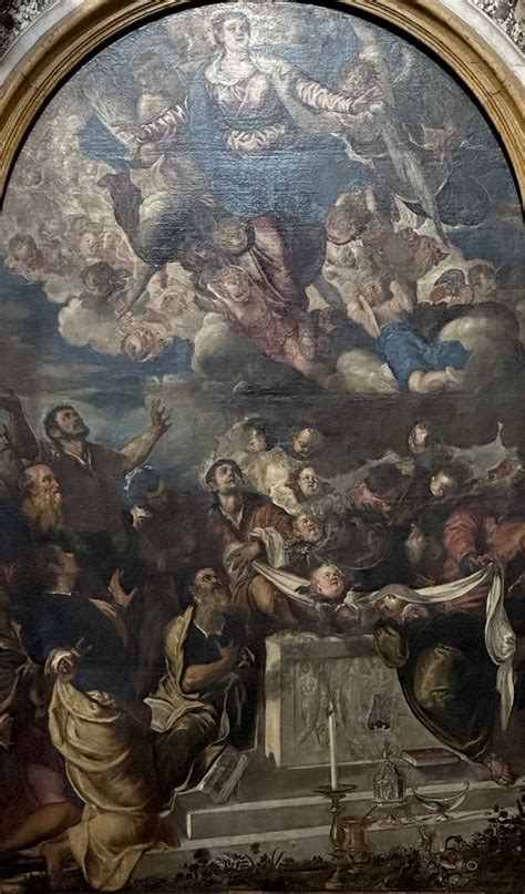 1555 Tintoretto Jacopo Robusti The Assumption Of The V Flickr