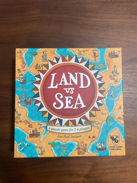 Land Vs Sea Board Game Hobbies Toys Toys Games On Carousell