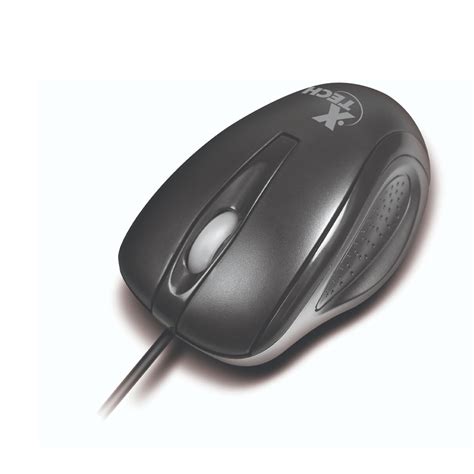 MOUSE XTECH ALAMBRICO 3 BOTONES USB NEGRO Computron