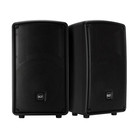 Disc Rcf Hd A Mk Active Speakers Pair With Stands Gear Music