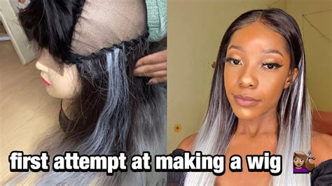 How To Make Your Own Wig Beginner Friendly 💇🏽‍♀️ South African