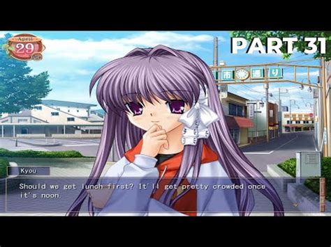 CLANNAD Kyou Fujibayashi Route Gameplay Playthrough Part 1 YouTube