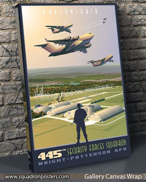 Wright Patterson Afb 445th Security Forces Squadron Squadron Posters