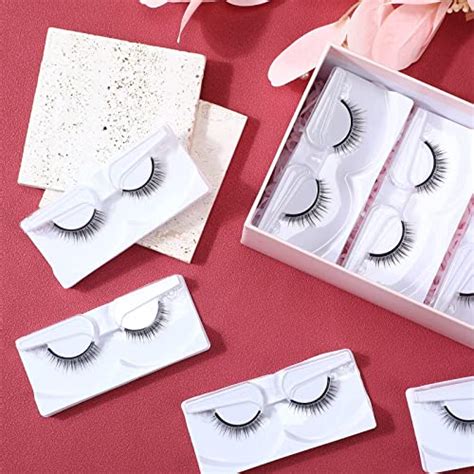 Nuogo Pairs Reusable Self Adhesive Eyelashes No Glue Or Eyeliner