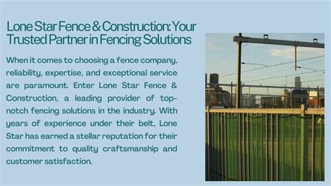 Ppt Fence Companies Enhance Your Property With Wood Fencing