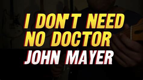 John Mayer I Dont Need No Doctor Guitar Cover With Free Presets