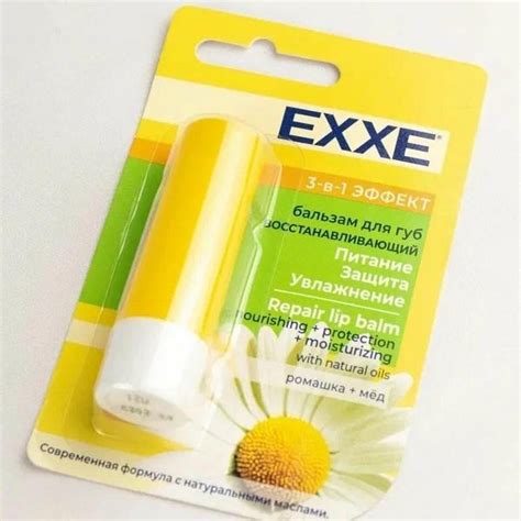 Бальзам для губ Exxe ромашка и мёд 4,2г 975835 купить в Калининграде ...