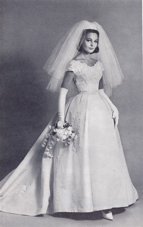 1963 Wedding Dress Wedding Gowns Vintage Wedding Dresses 50s