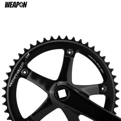 Fixie Bike Crankset WEAPON B48 Alloy FREE SHIPPING