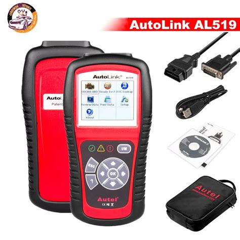 100 Original Autel AutoLink AL519 AL 519 OBD2 EOBD Car Fault Code