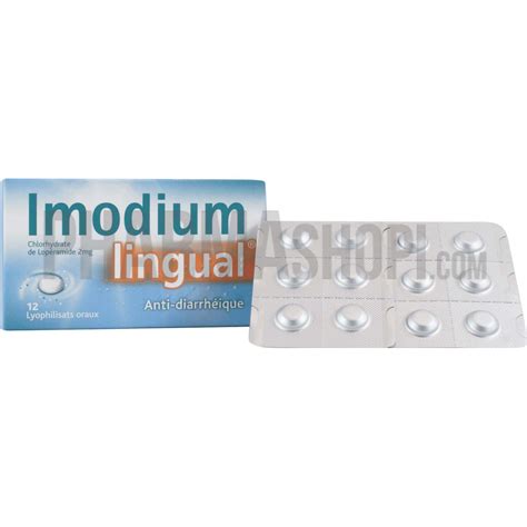 Imodium Lingual pour stopper la diarrhée