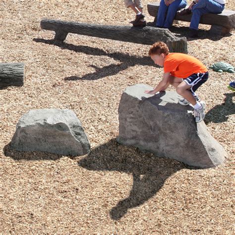 Ultra Play Systems Stepping Boulders At School Outfitters