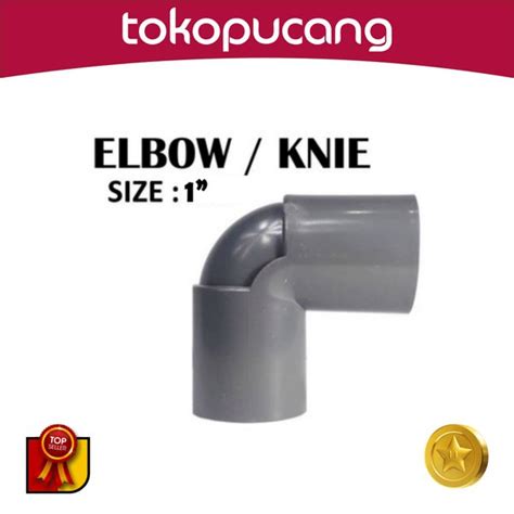 Jual Knie Knee Elbow Keni Polos D Voscar Inch Fitting Pipa Pvc Di