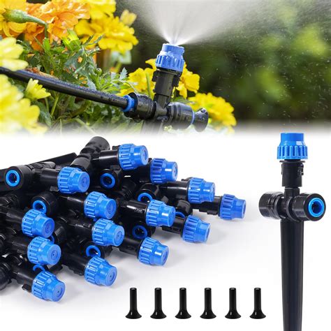 Amazon Hiraliy Pcs Quick Connect Drip Irrigation Emitters For