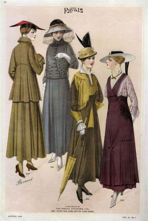 Women Fashion 1900 1920 Historical Fashion Vintage Outfits 1919 Fashion
