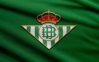 Descargar Logotipo Real De Tela Betis 4k Fondo De Tela Verde La Liga