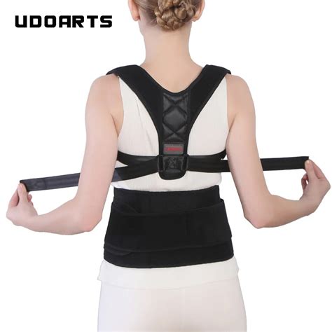 Udoarts Suporte Traseiro Ajust Vel Brace Postura Corrector