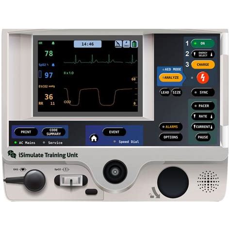 LIFEPAK 20 Defibrillator 8000972 ISimulate M SLP20 Monitore