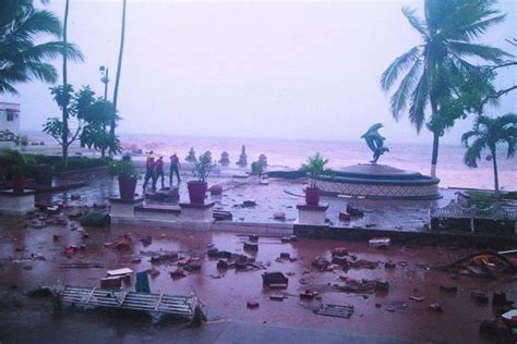 Huracán Kenna 22 años del ciclón que devastó Puerto Vallarta