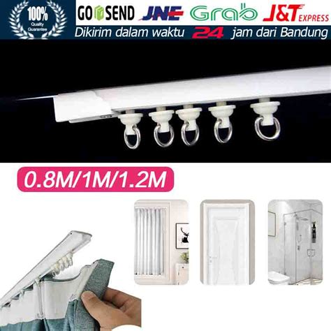 jual     tempel rel rell rail batang gorden bahan