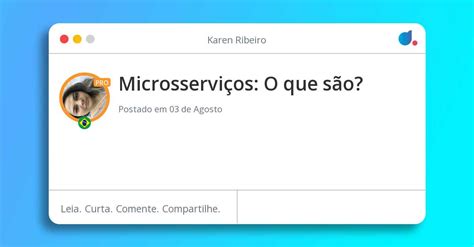 Microsserviços O Que São