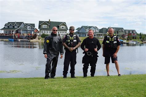 Wetaskiwin Rcmp Fire Fish And Wildlife And Alberta Rescue Divers