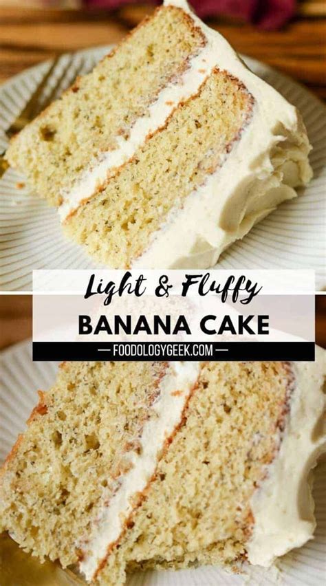 Sometimes Banana Cake Tastes Like Banana Bread This Cake Is A Super