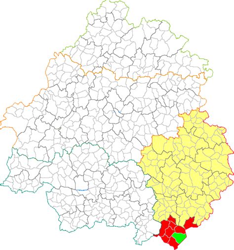 Fichier 24 Carte administrative Canton Villefranche du Périgord