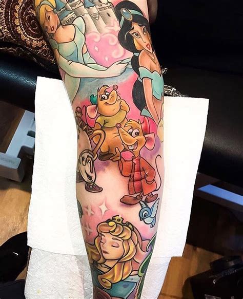 Disney Tattoos Disney Characters Tattoos Disney Sleeve Tattoos Full