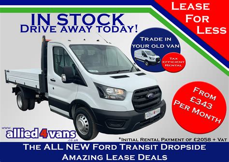 Allied 4 Vans :: Ford Transit Dropside LEASE