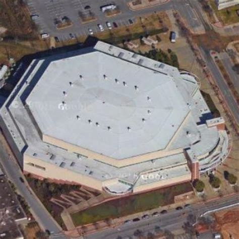 Colonial Life Arena in Columbia, SC (Google Maps)