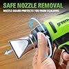 Amazon Greenworks V Cordless Heat Gun Kit Ah Battery Charger Included Hot Air