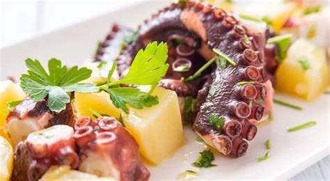 Ensalada de pulpo receta fácil y sencilla