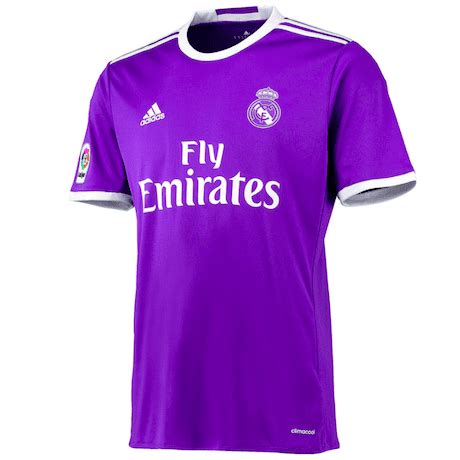 Real Madrid Maglia Viola 2016 2017 Di Adidas Ama La Maglia