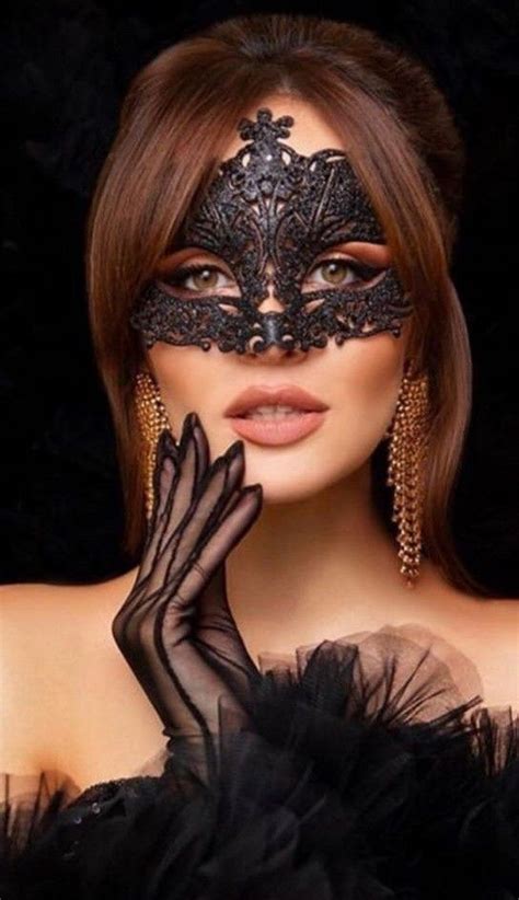 Masquerade Photoshoot Ball Aesthetic Female Mask Mask Girl Masks