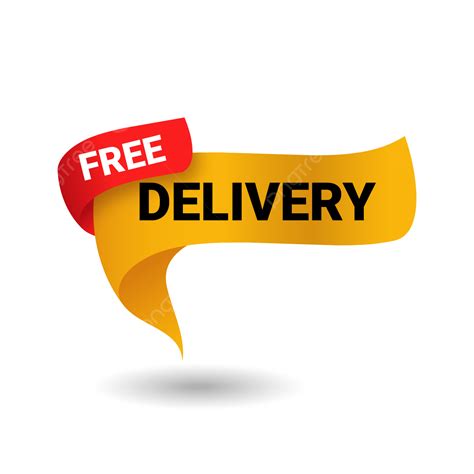 Free Delivery Label Vector Illustration Free Delivery Delivery Free