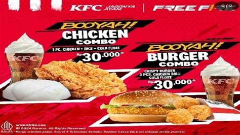 Promo KFC Besok Selasa 28 Mei 2024 Temani Permainanmu Dengan Booyah