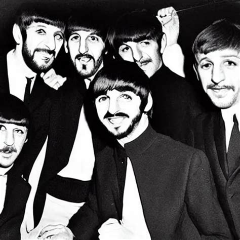 Ringo Starr x4, The Ringles, The Beatles but every | Stable Diffusion ...