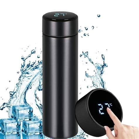 Thermos Vacuum Flask LED Temperature Display Double Wall Insulated Smart Water Bottle Keeps Hot
