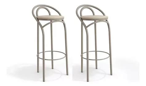 Banqueta Dublin B Kit Un Niquel Nude Kappesberg Parcelamento Sem Juros