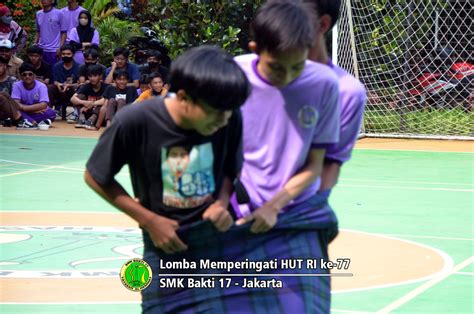 Senam Dan Lomba Memperingati Hut Ri Ke Smk Bakti