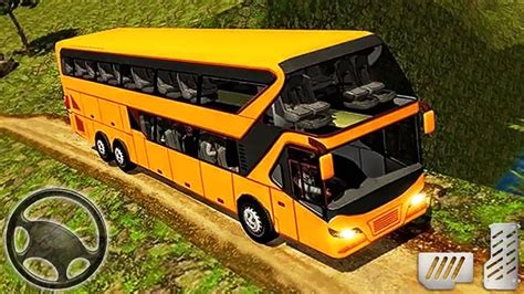 Uphill Offroad Bus Driver Driving Transport Simulator Android