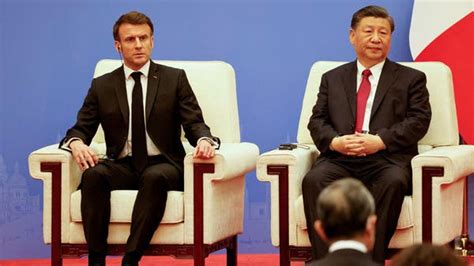 Macron is pushing Europe into $900 bln trade fight with China