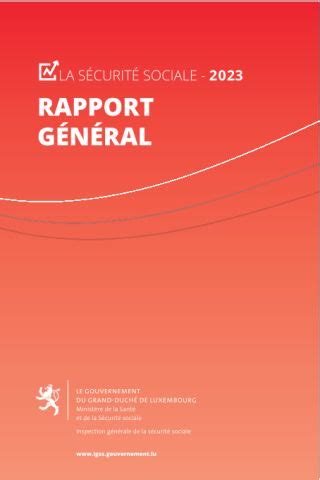 Rapport G N Ral Sur La S Curit Sociale Inspection G N Rale De