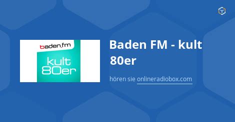 Baden FM kult 80er live hören Webradio Online Radio Box